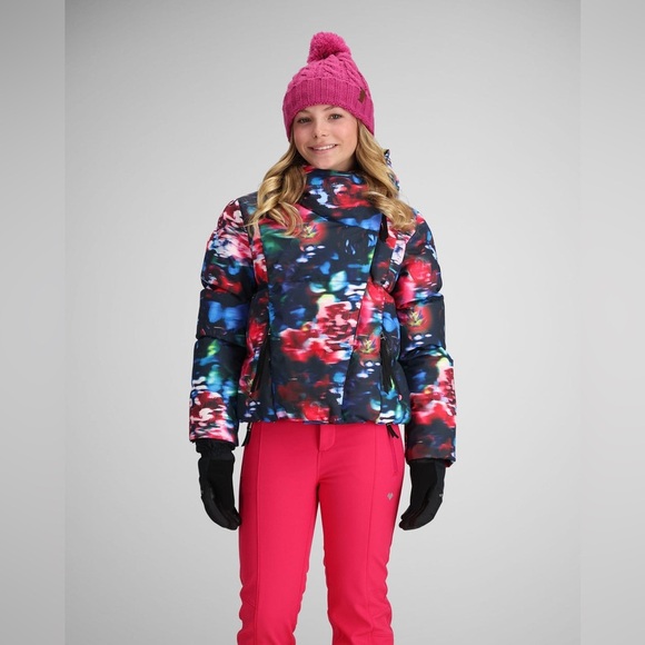 Obermeyer Youth Isla Puffer Ski Jacket. Size medium, 10/12. NWT! - Picture 3 of 7